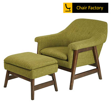 Evanston Accent Chair With Ottoman